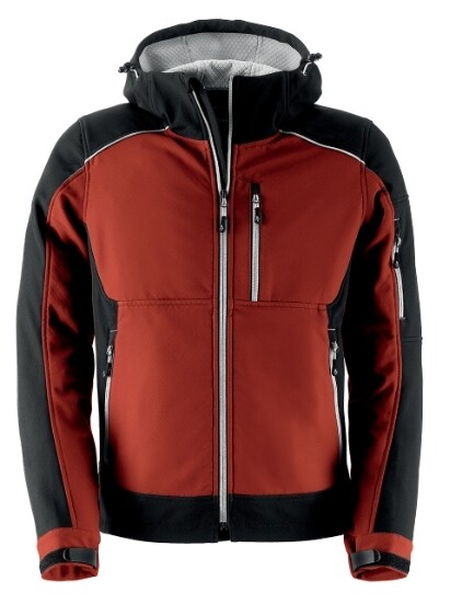 Kapriol - Dynamic Softshell rosso/nero