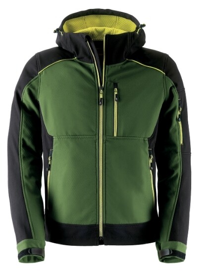 Kapriol - Dynamic Softshell verde/nero