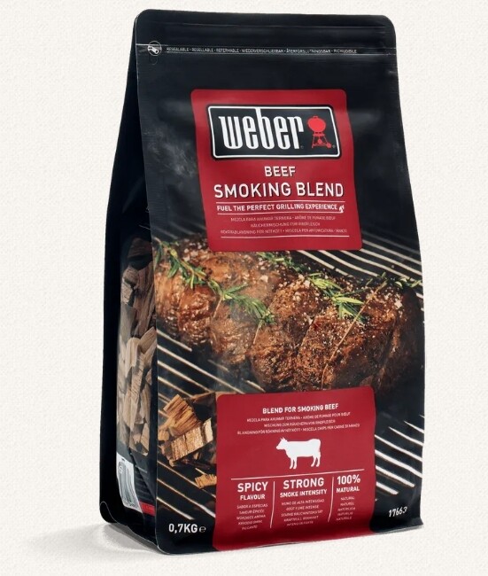 Weber® chips affumicatura carne di manzo gr 700