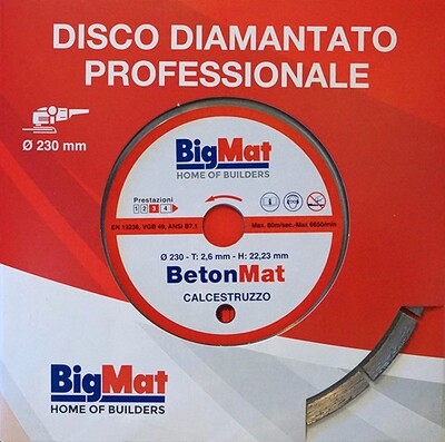 Big Mat Disco diamantato Betonmat