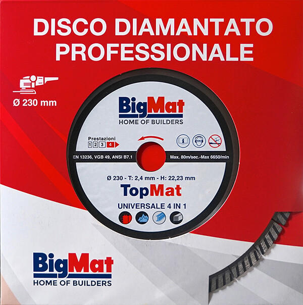 Big Mat Disco diamantato TopMat
