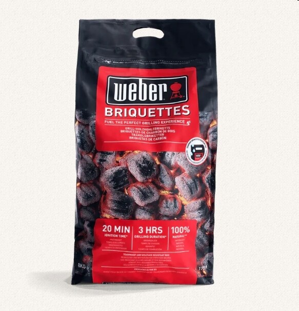 Weber® bricchetti da Kg. 8