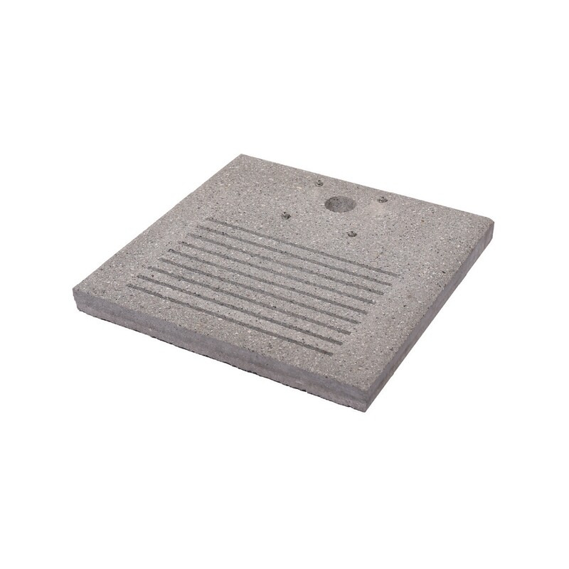 Bel-Fer - 42/BSE/7 Base quadrata in cemento con fenditure