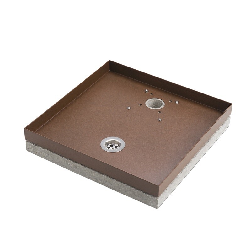 Bel-Fer - 42/BSE/10 Base portaciottolo abbinabile a tutte le fontane.