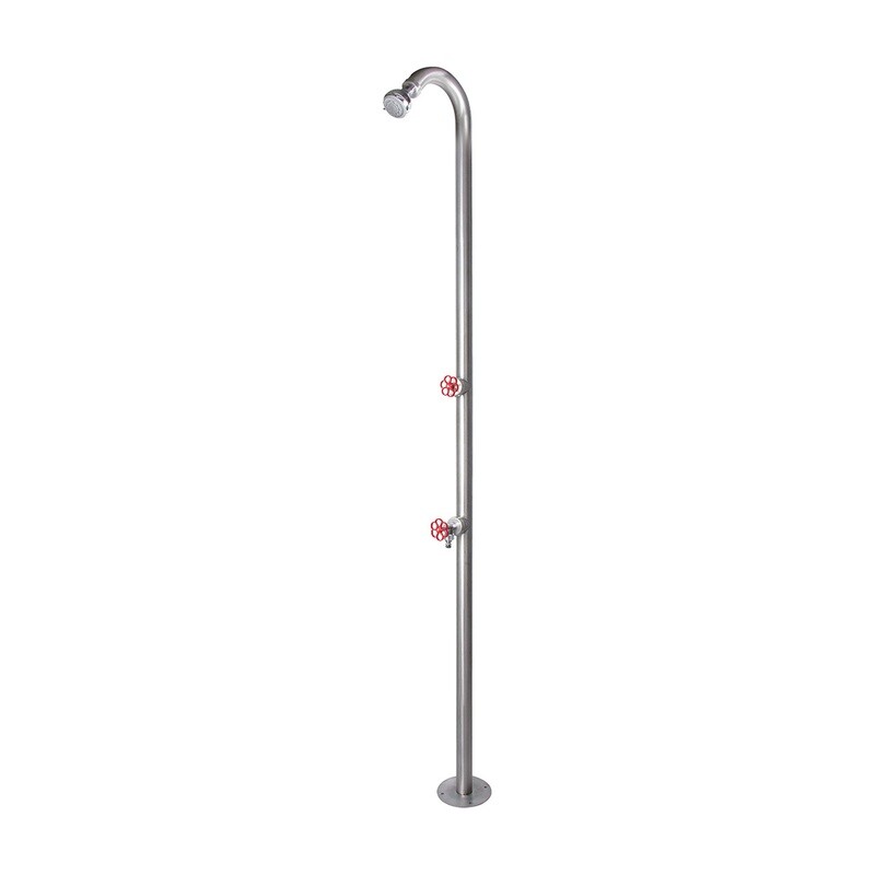 Bel-Fer - 42/D1 Doccia in acciaio inox AISI 316 solo acqua fredda.