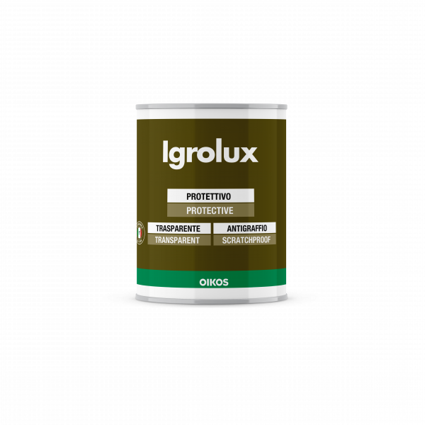 Oikos - IGROLUX Protettivo trasparente e igroindurente antigraffio