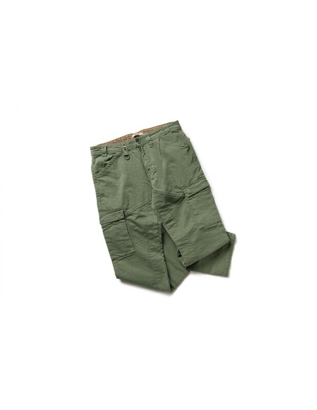 Dike - PANTALONE PARTNER verde muschio denim