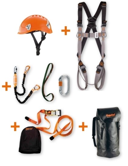 Kapriol Kit di sicurezza per lavori di carpenteria