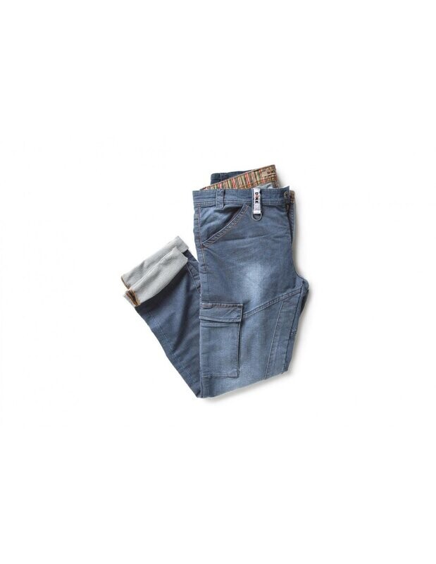 Dike - PANTALONE PARTNER BLU-DENIM DENIM-BLEACH