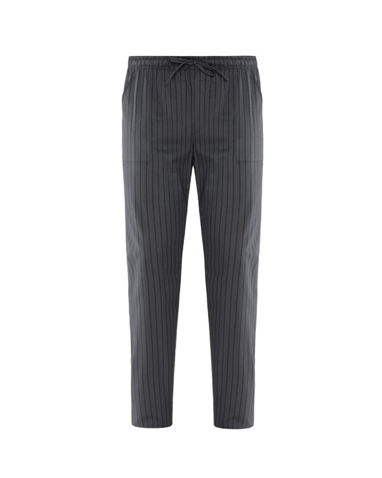 Giblor&#39;s - Pantalone Enrico Rigato grigio/Grey striped