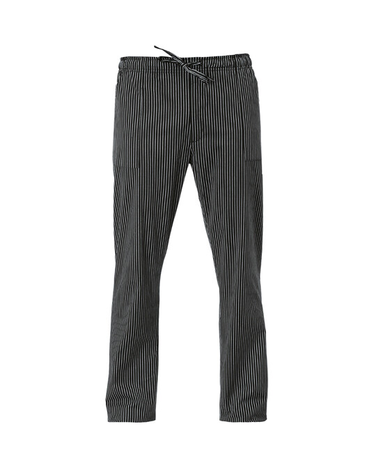 Giblor&#39;s - Pantalone Enrico Gessato Nero/Black