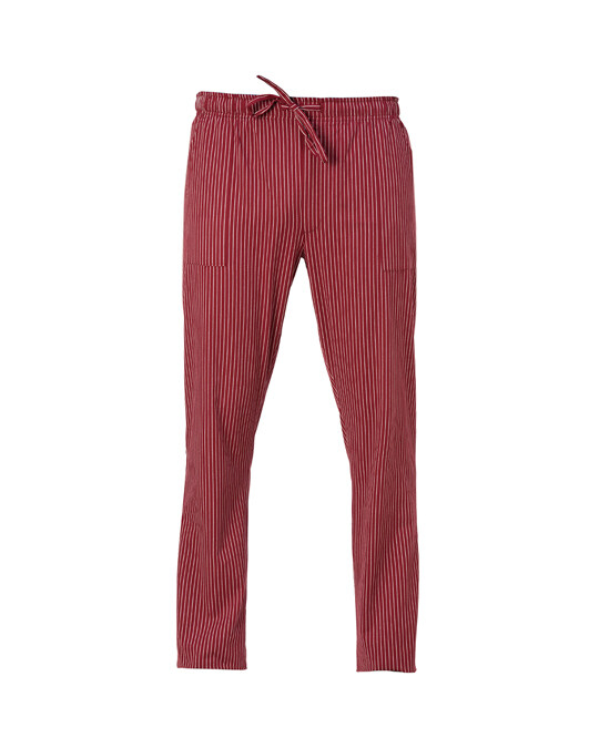 Giblor&#39;s - Pantalone Enrico Gessato Bordeaux
