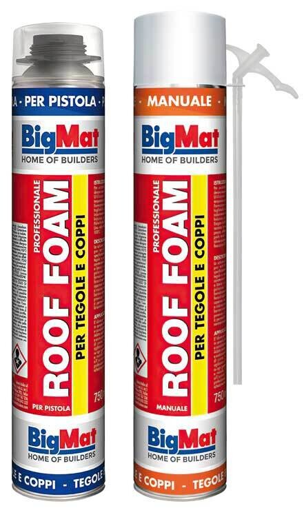 Schiuma BigMat per tetti manuale/pistola 750 ml