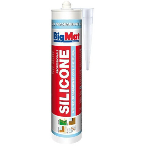 Silicone neutro trasparente BigMat 310 ml