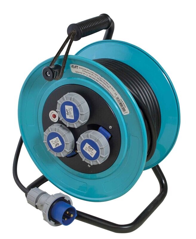FT AVVOLGICAVO TERMOPLASTICO PROFESSIONALE A NORMA CEI EN 61316