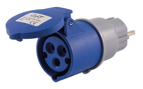 FT SPINA SHUKO + PRESA 2P+T 16A 220V CEE