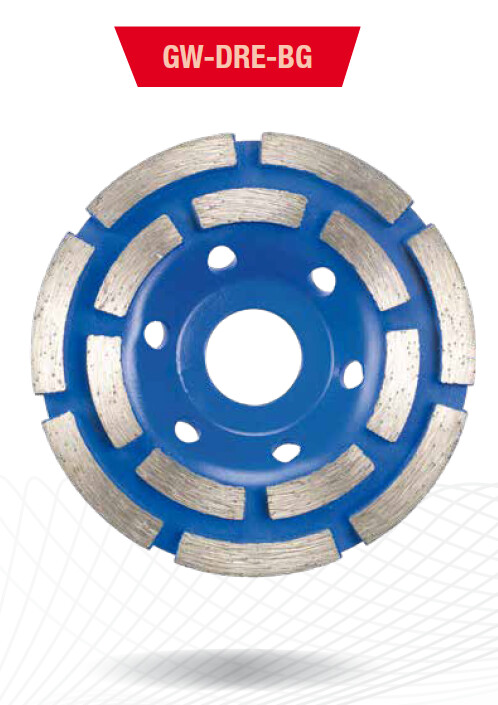 Kapriol Platorello diamantato GW-DRW-BG per cemento, granito