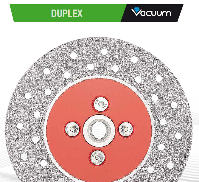 Kapriol platorello diamantato Duplex per gres porcellanato, ceramica, klinker, marmo