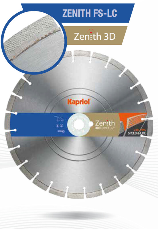 Kapriol Disco Forged FS-LC per cemento da pavimentazione