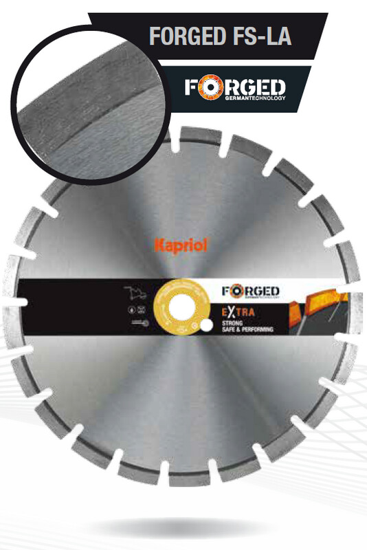 Kapriol Disco Forged FS-LA per asfalto