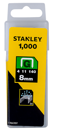 Stanley - Graffe per Martello Aggraffatore PHT150 - punto tipo &quot;G&quot;