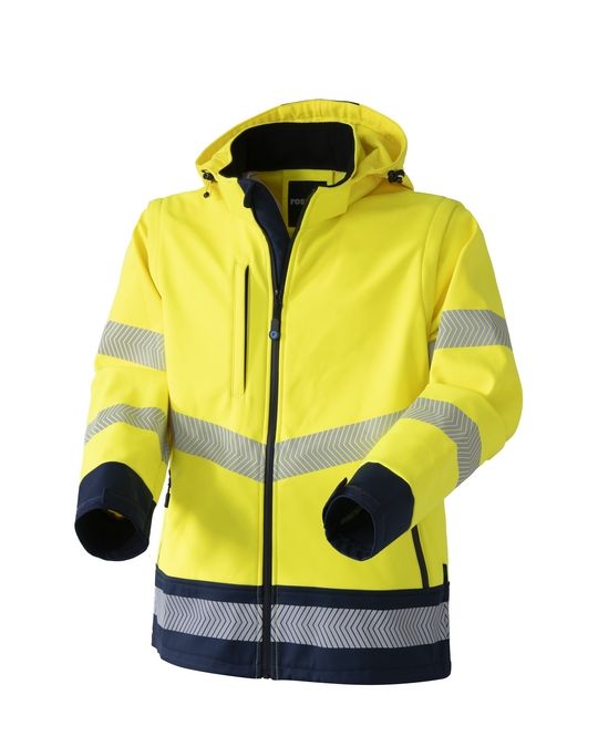 Rossini - Giubbotto Softshell Hook Hi-Vis, Misura: 4XL GIALLO