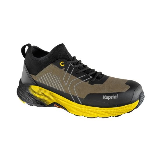 Kapriol - scarpa Dune Micro Sock S3S FO SR, Misura: 40 Black/Yellow