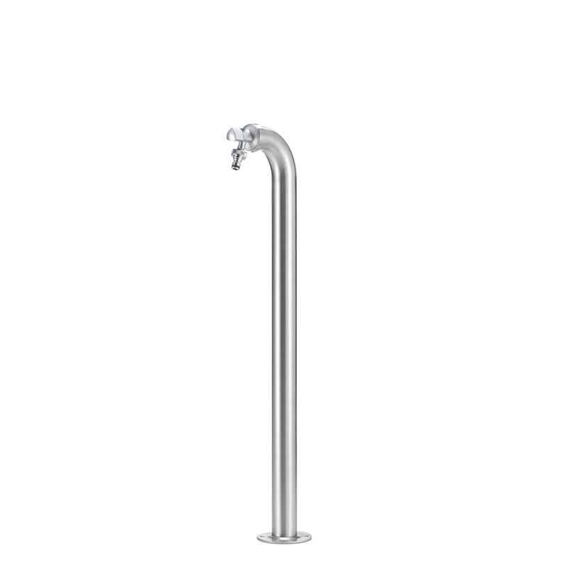 Bel-Fer - 42/PSI Fontana Periscopio completa di impianto e rubinetto in acciaio INOX