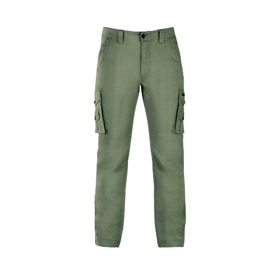 Kapriol - Pantaloni da lavoro Cargo verdi