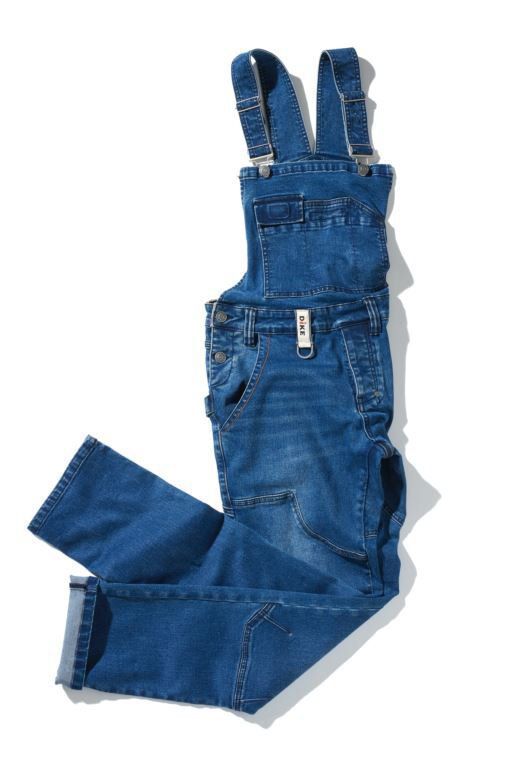 Dike - SALOPETTE SCOOPER _ blu-denim DOBBY/DENIM
