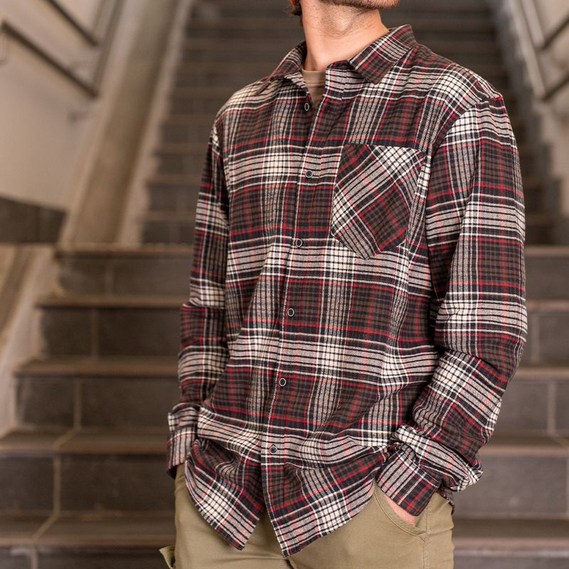 Kapriol - Camicia Grey a scacchi Enjoy