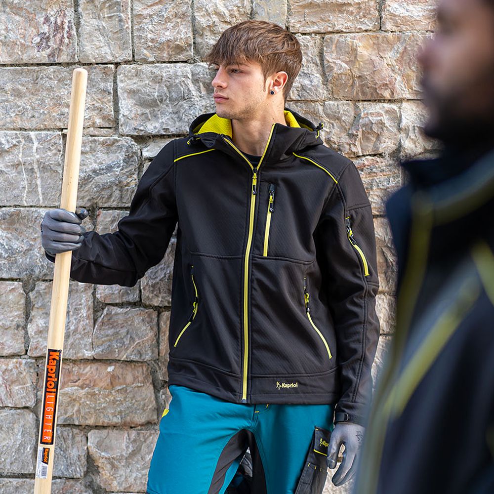 Kapriol - Giacca Dynamic Softshell nero