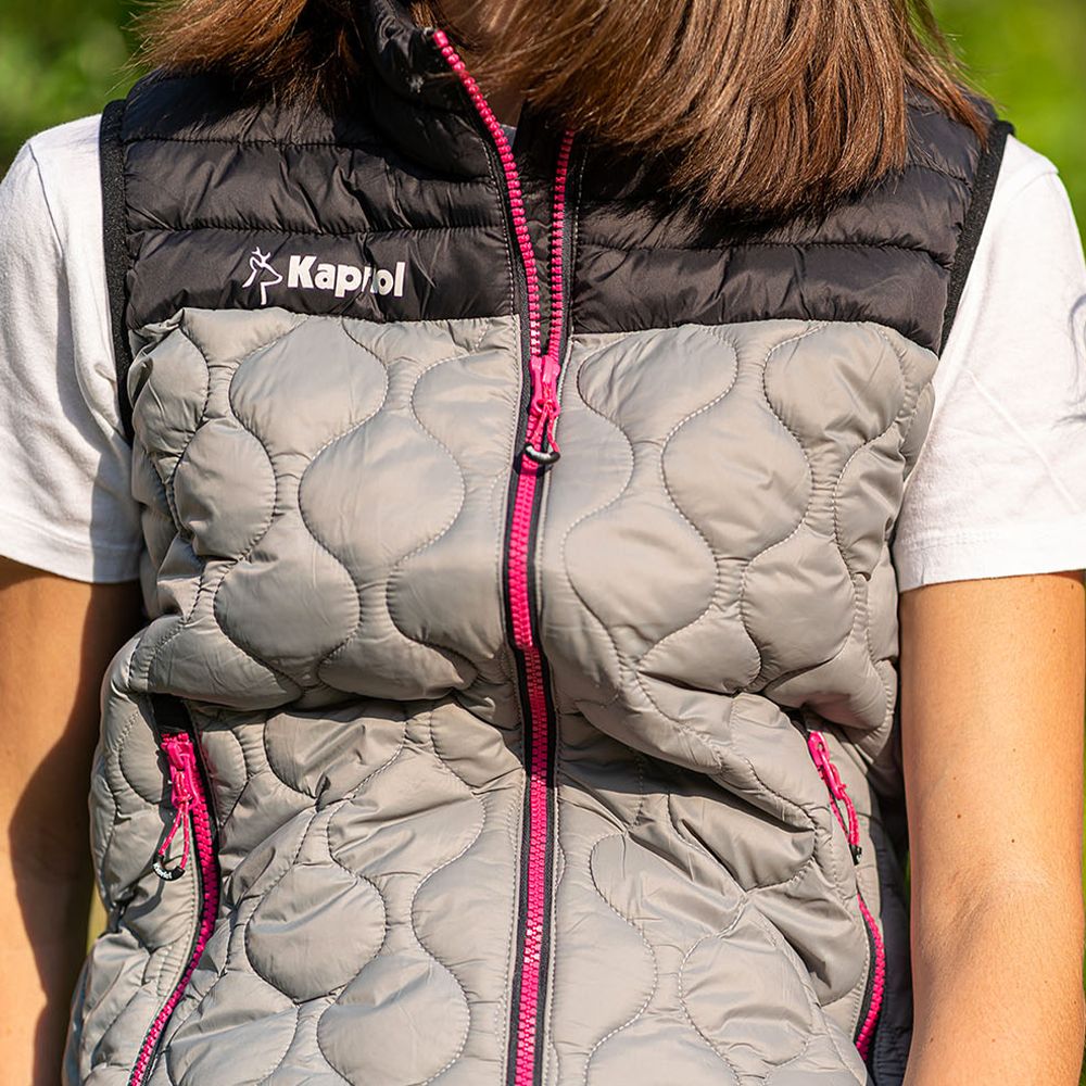 Kapriol - Thermic gilet grigio Lady