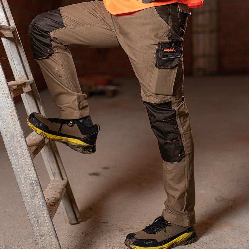 Kapriol - Pantaloni Teneré Pro BEIGE