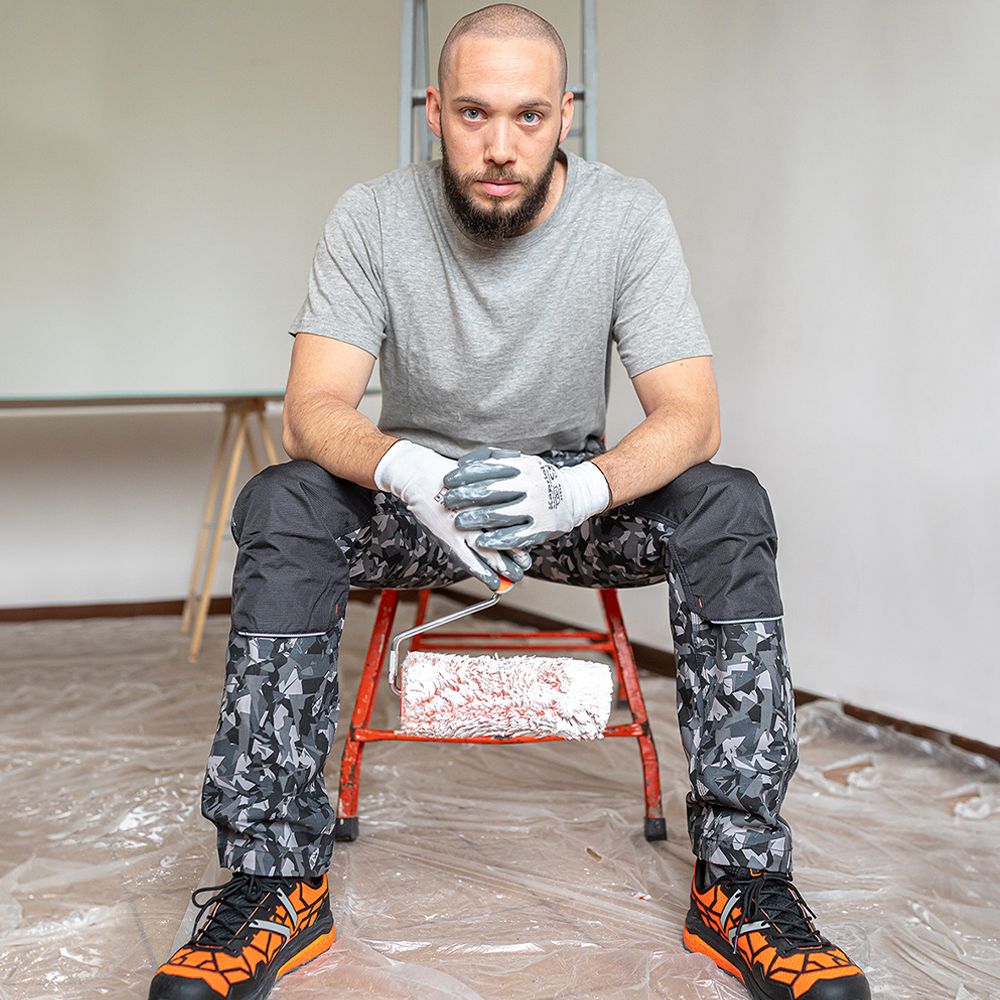 Kapriol - Pantaloni Tenerè Pro Grigio Camuflage