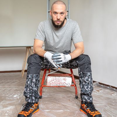 Kapriol - Pantaloni Tenerè Pro Grigio Camuflage