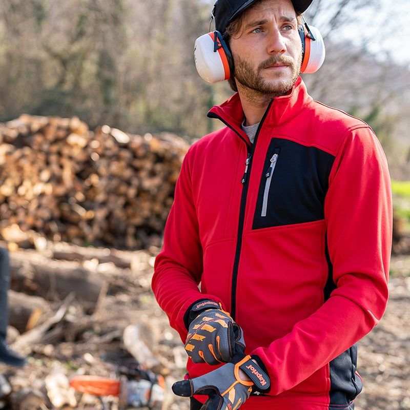 Kapriol - Giacca pile Tech water repellent