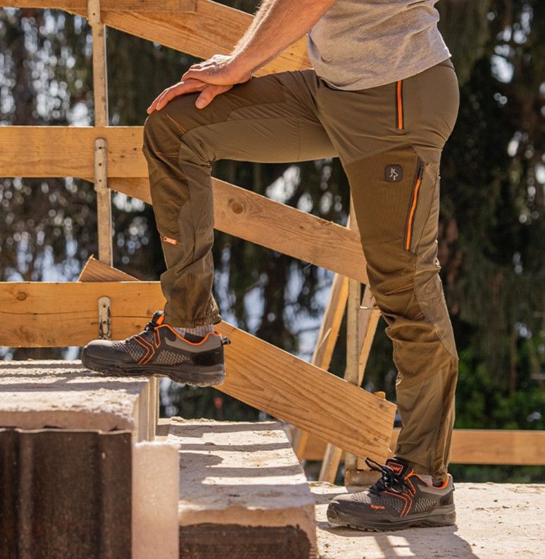 Kapriol - Pantalone elasticizzato Tech verde