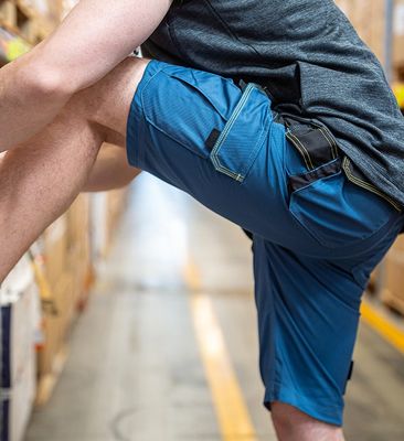 Kapriol - Bermuda Slick corto | blu / nero