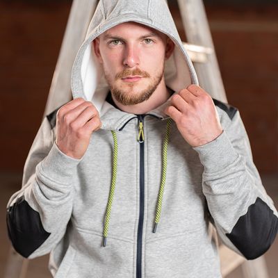 Kapriol - Felpa con cappuccio Slick GRIGIA