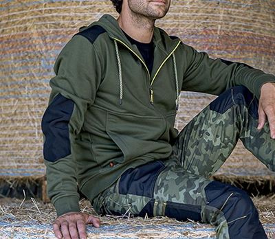 Kapriol - Felpa con cappuccio Slick verde