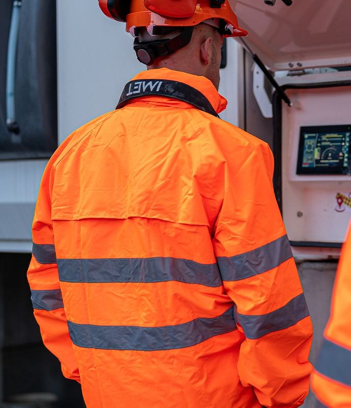 Kapriol - Rain Coat alta visibilità HV