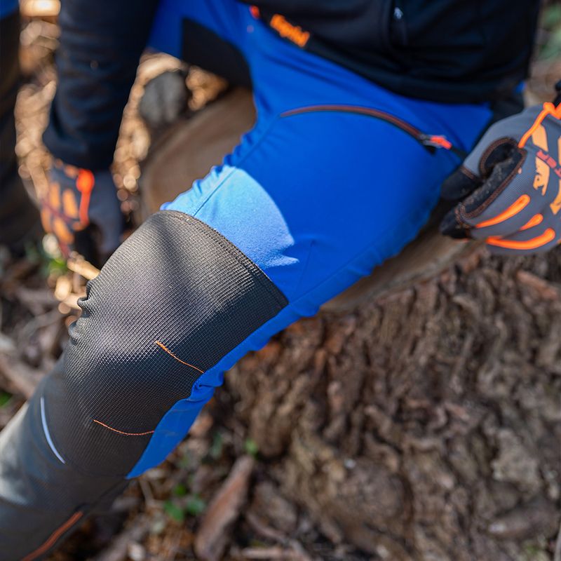 Kapriol - Pantalone elasticizzato Vertical blu/nero