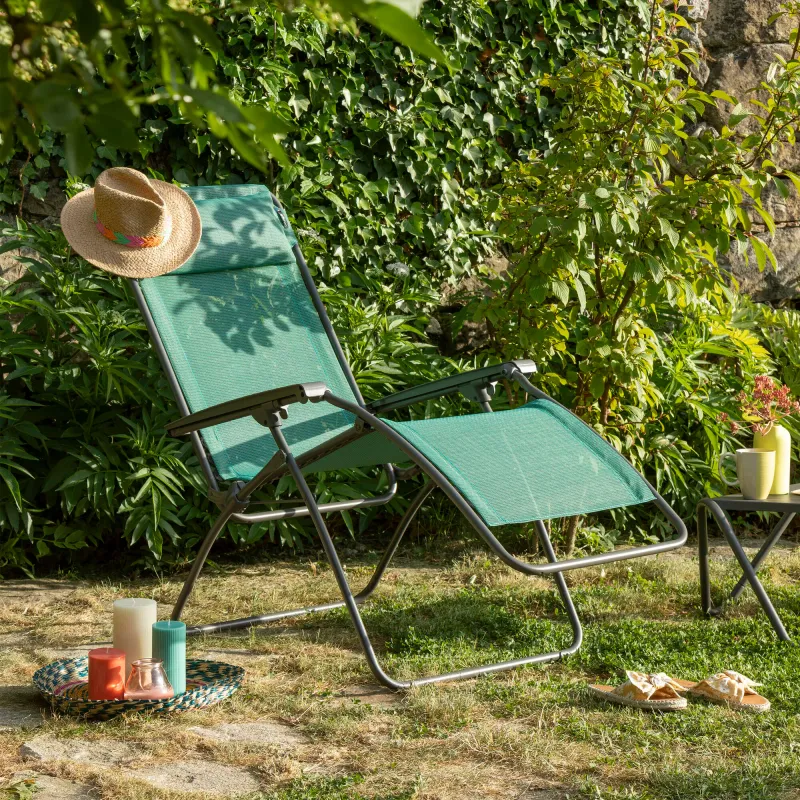 Lafuma sdraio/poltrona Relax R Clip Batyline® colore Vert Chlorophylle