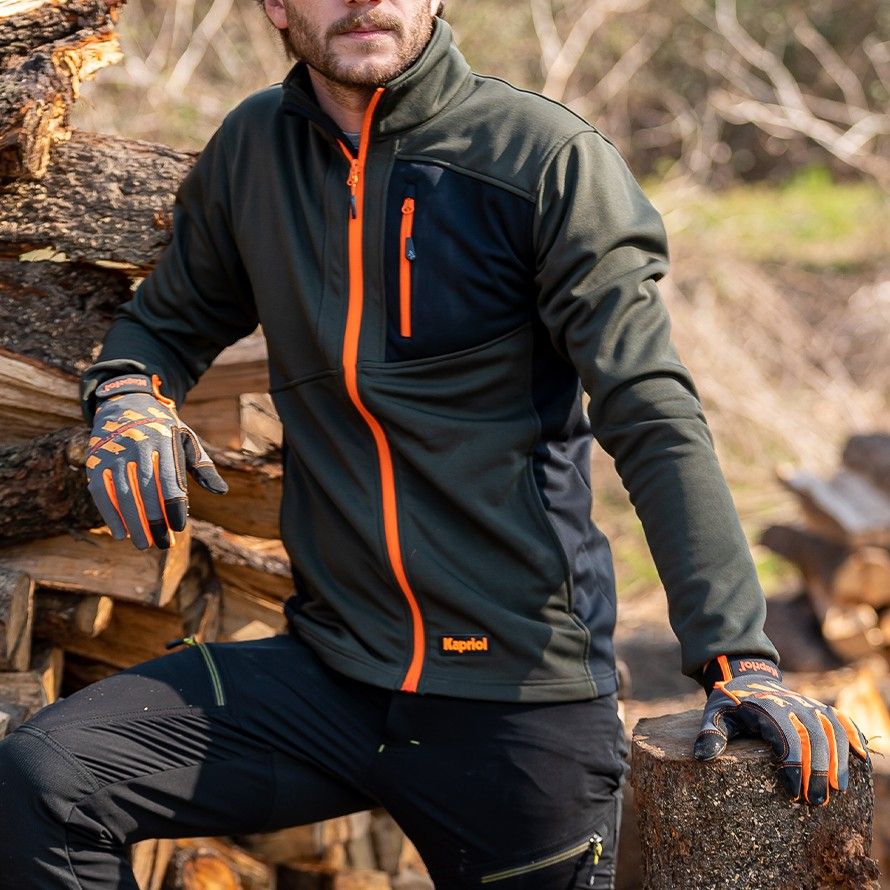 Kapriol - Giacca pile Tech water repellent