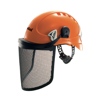Kapriol Visiera a rete metallica per casco di sicurezza AirKap
