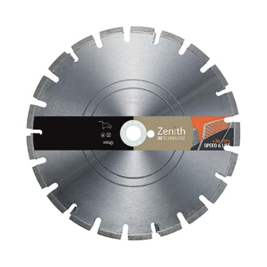 Kapriol Disco ZENITH 3D FS-LA per asfalto da pavimentazione