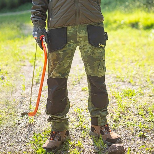 pantaloni-lavoro-mimetici-kapriol-slick-verde-camo-elasticizzati