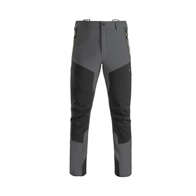 Pantalone da lavoro tecnico grigio in nylon elasticizzato Kapriol Tech