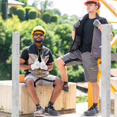 Bermuda da lavoro Kapriol Kavir New con tasconi laterali rinforzati per cantiere
